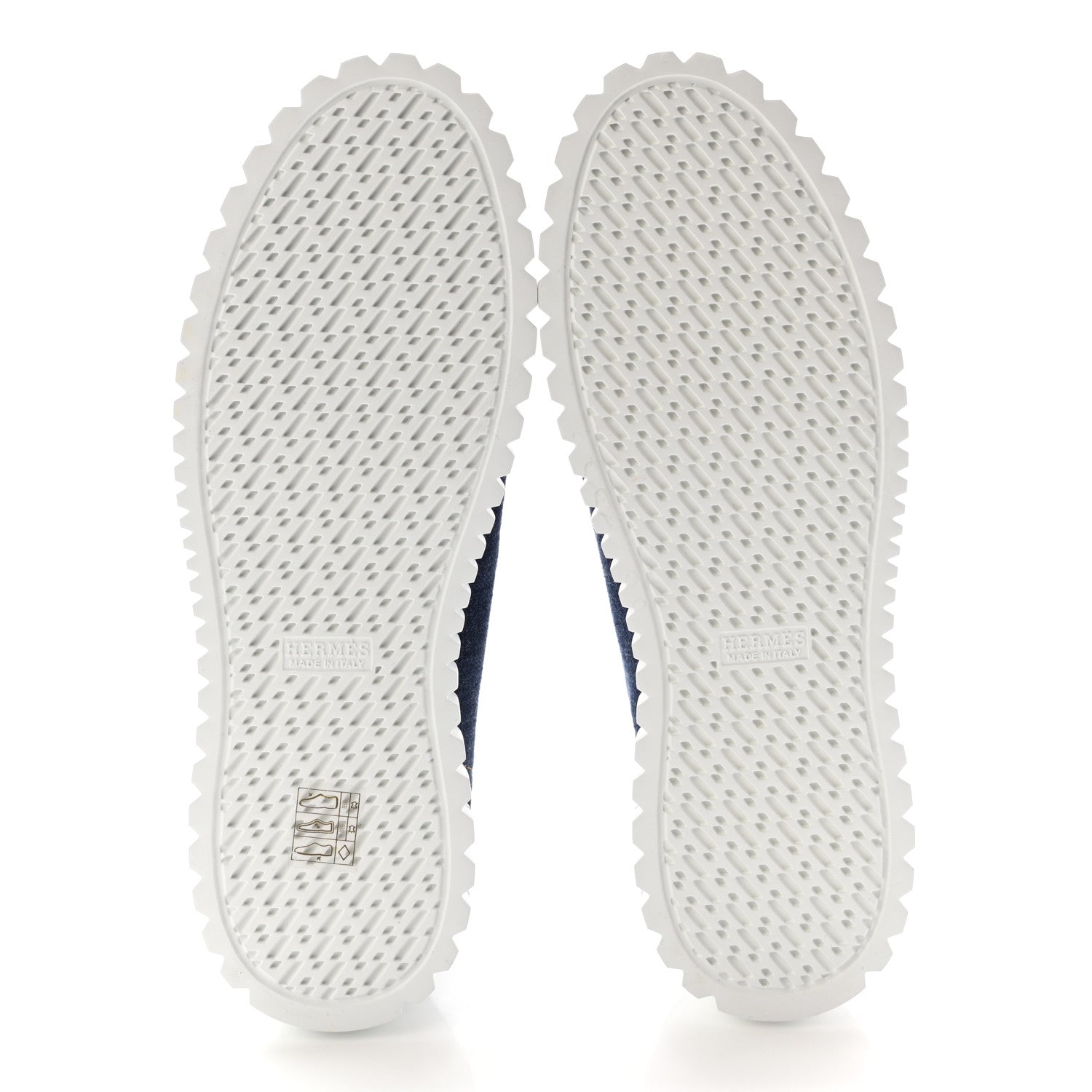 Hermes Denim Cross Sneakers 39 Bleu 8 of 11