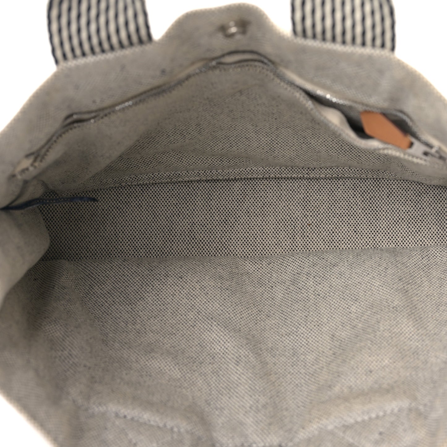 Canvas Herline PM Tote Light Grey