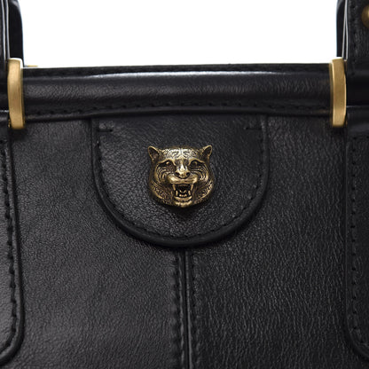 Gucci Calfskin Large Re(Belle) Top Handle Bag Black 10 of 11