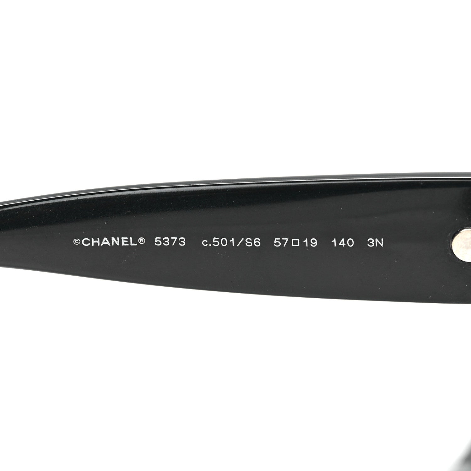 Chanel Acetate CC Sunglasses 5373 Black 6 of 7