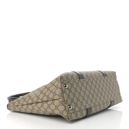 Gucci GG Plus Monogram Tote Dark Brown 4 of 19