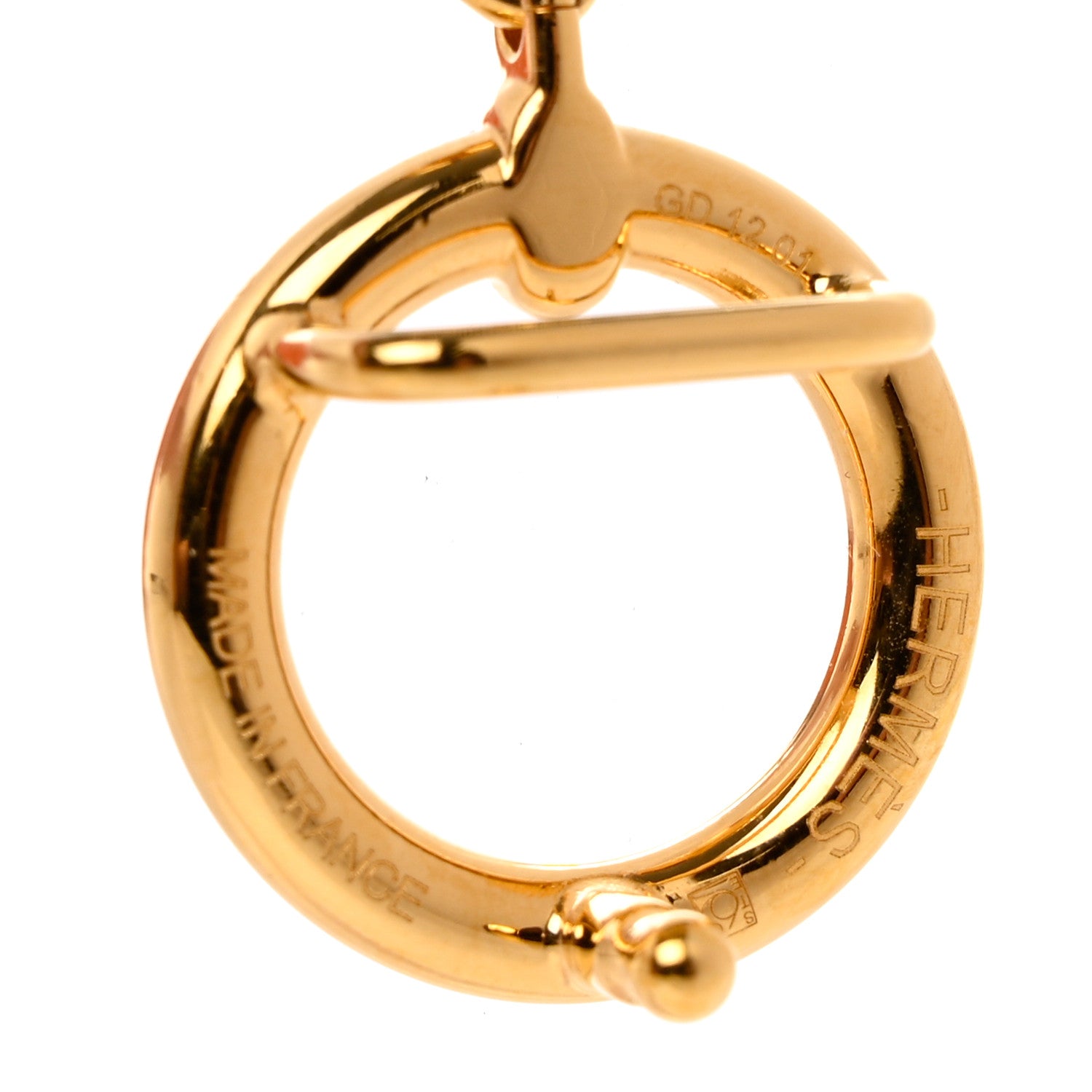 Hermes Epsom Swift Carrousel 13mm Belt 85 34 White Etoupe 6 of 7