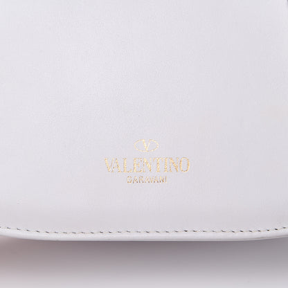 Valentino Garavani Calfskin VLTN Small Shoulder Bag White 12 of 12
