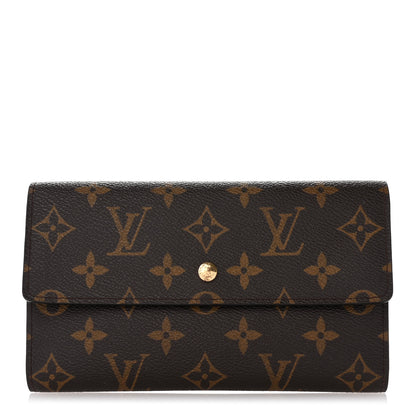 Louis Vuitton Monogram Porte Tresor International Wallet 1 of 8