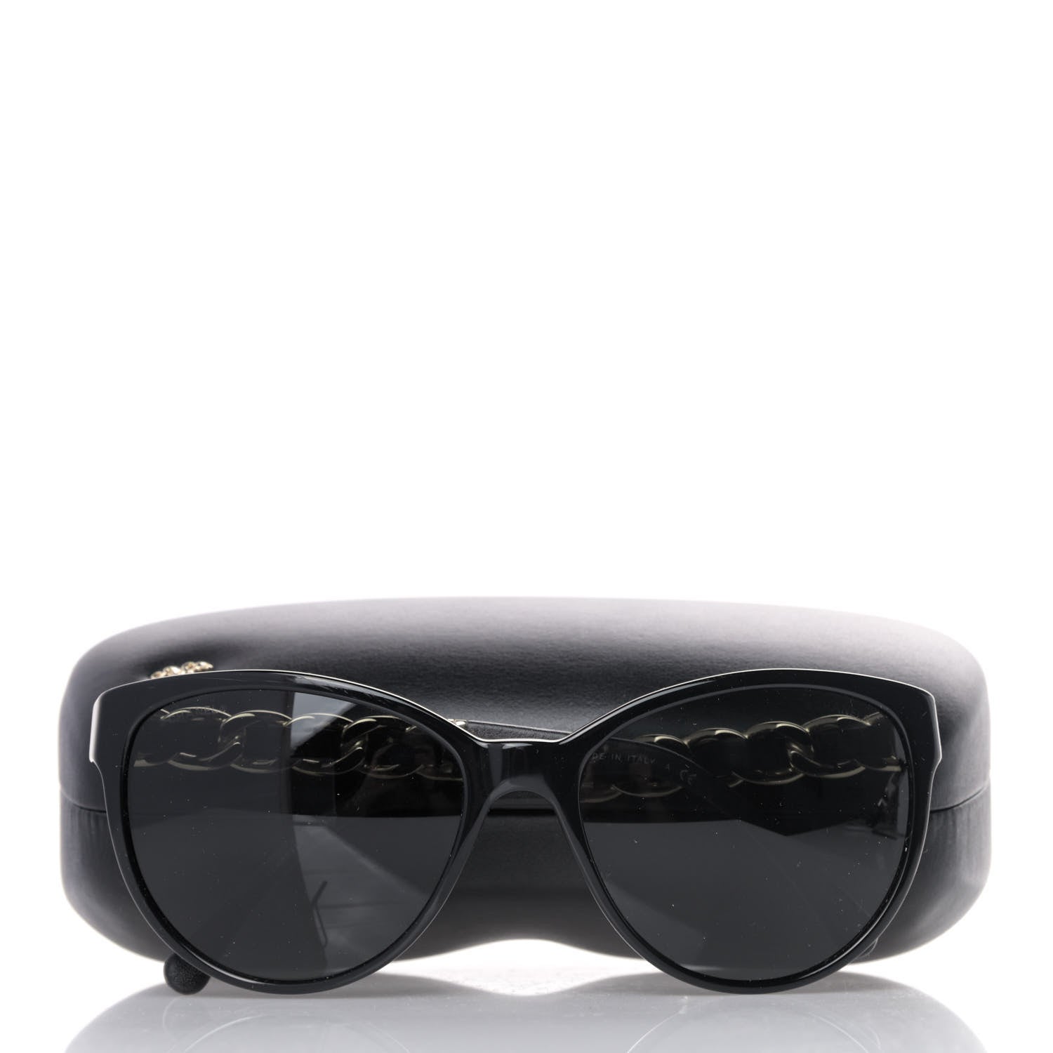 Chanel CC Chain Sunglasses 5215Q Black 6 of 6