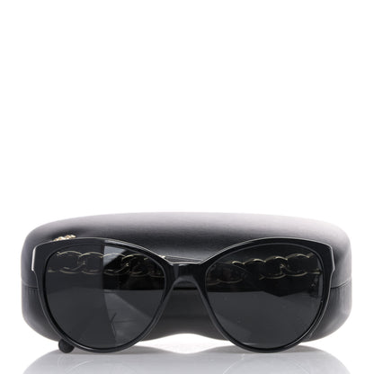 Chanel CC Chain Sunglasses 5215Q Black 6 of 6