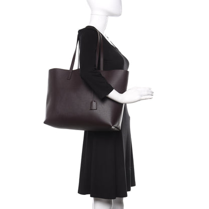 Saint Laurent Calfskin Large Shopping Tote Amaranto 2 of 13