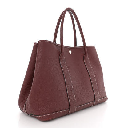 Hermes Negonda Garden Party Tote 36 MM Rouge H 3 of 11