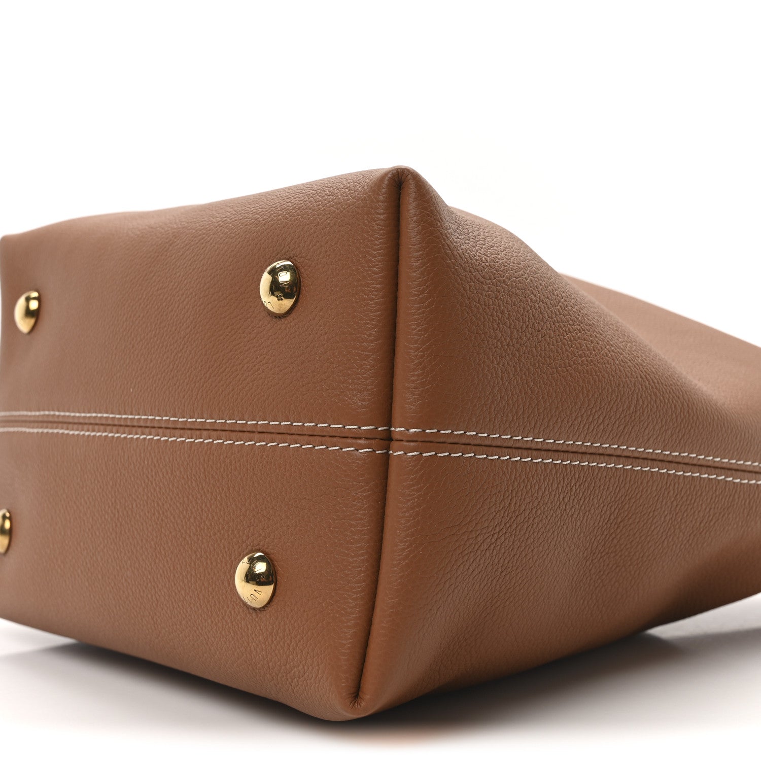 Louis Vuitton Grained Calfskin Low Key Hobo PM Cognac 10 of 10