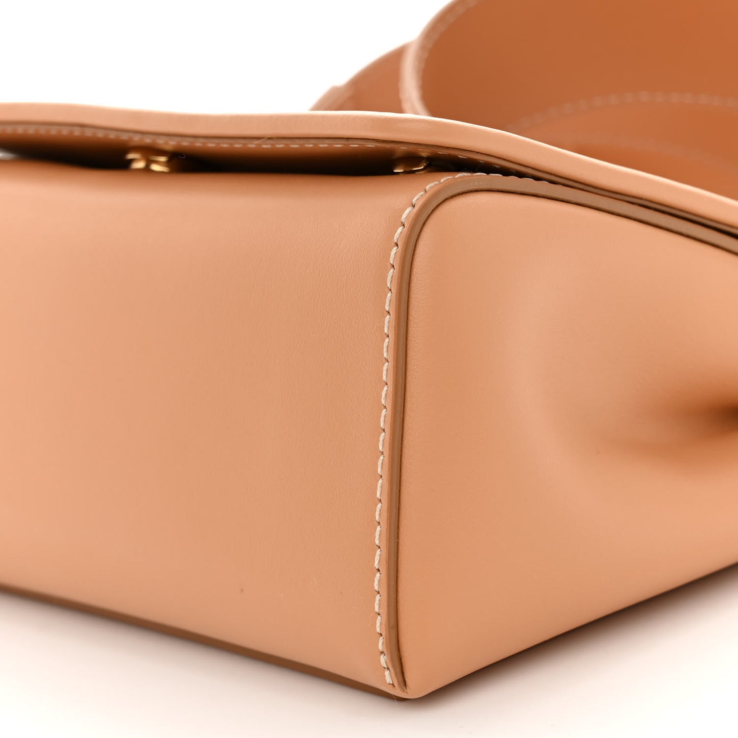 Smooth Calfskin Hackberry Crossbody Bag Warm Sand