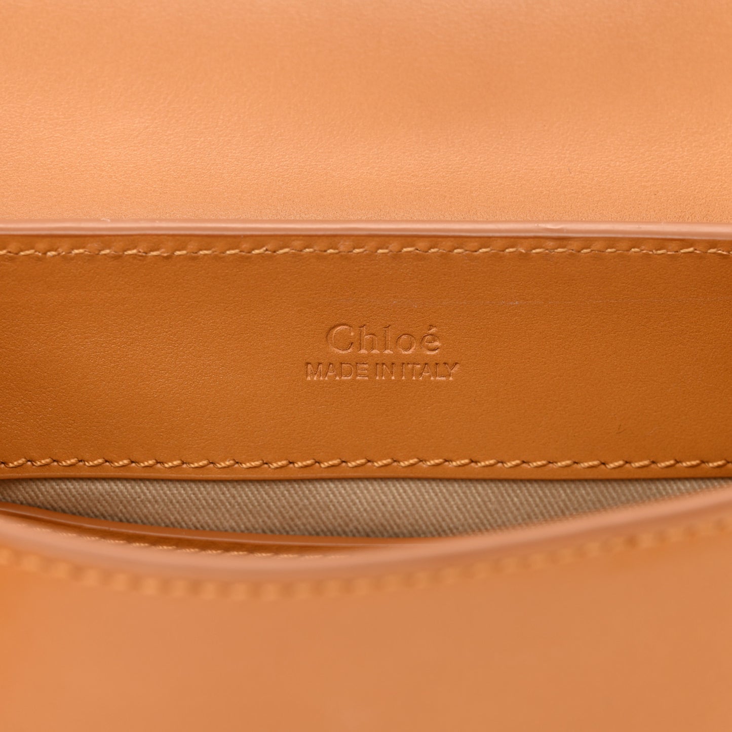 Calfskin Suede C Belt Bag Tan