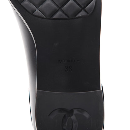 Chanel PVC CC Short Boots 38 Black 6 of 8