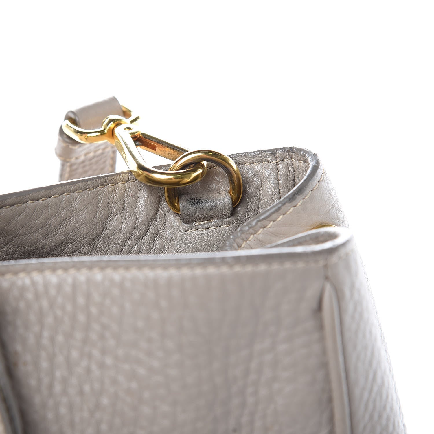 Prada Vitello Daino Tote Argilla 14 of 22
