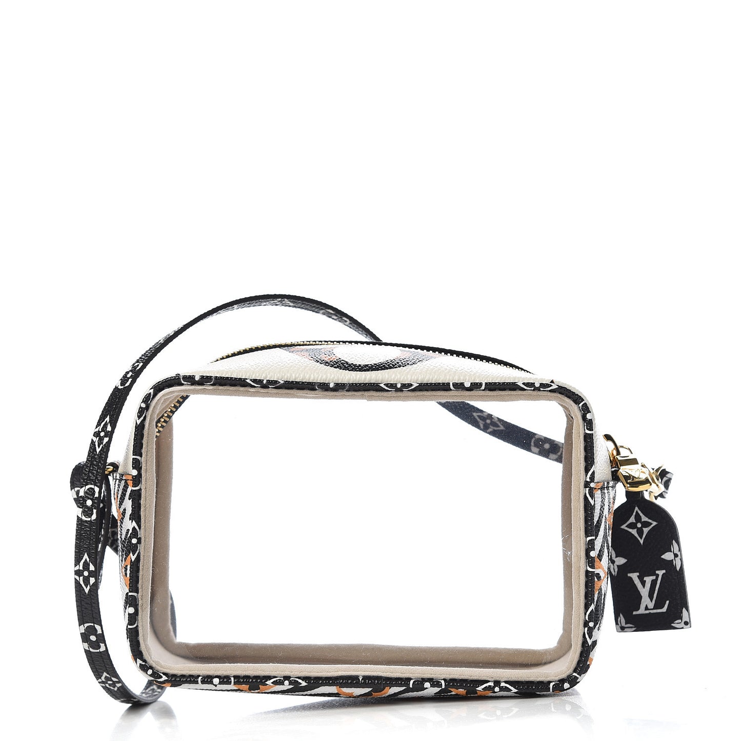 Monogram Giant Jungle Beach Pouch Ivory