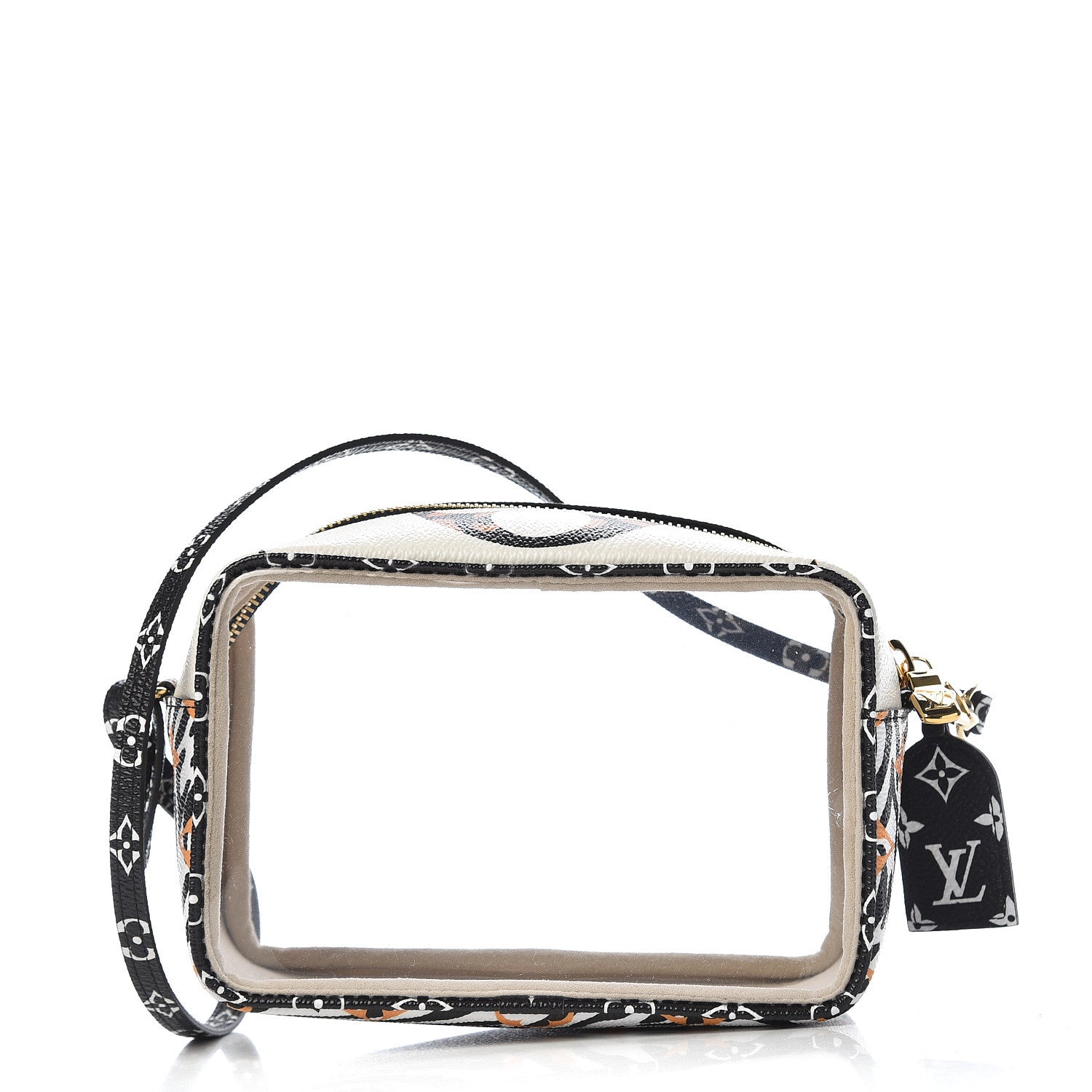 Louis Vuitton Monogram Giant Jungle Beach Pouch Ivory 1 of 9
