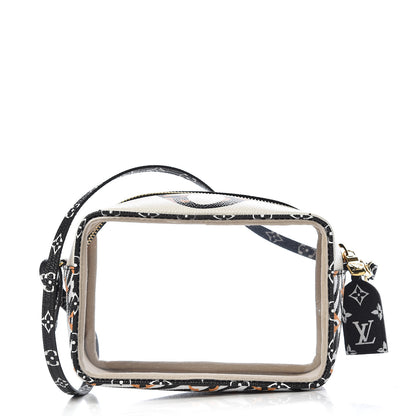 Louis Vuitton Monogram Giant Jungle Beach Pouch Ivory 1 of 9