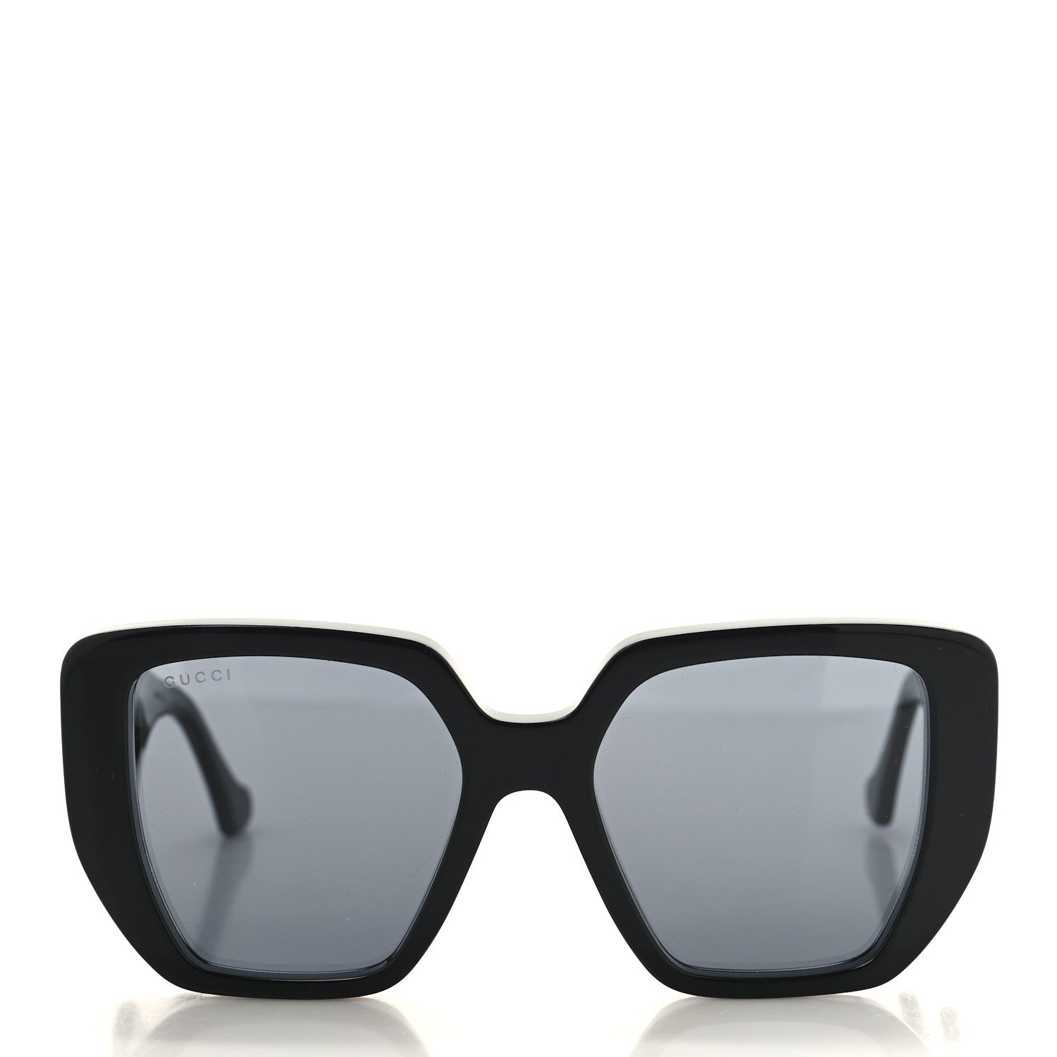 Gucci Acetate Square Frame Sunglasses GG0956S Black 2 of 7