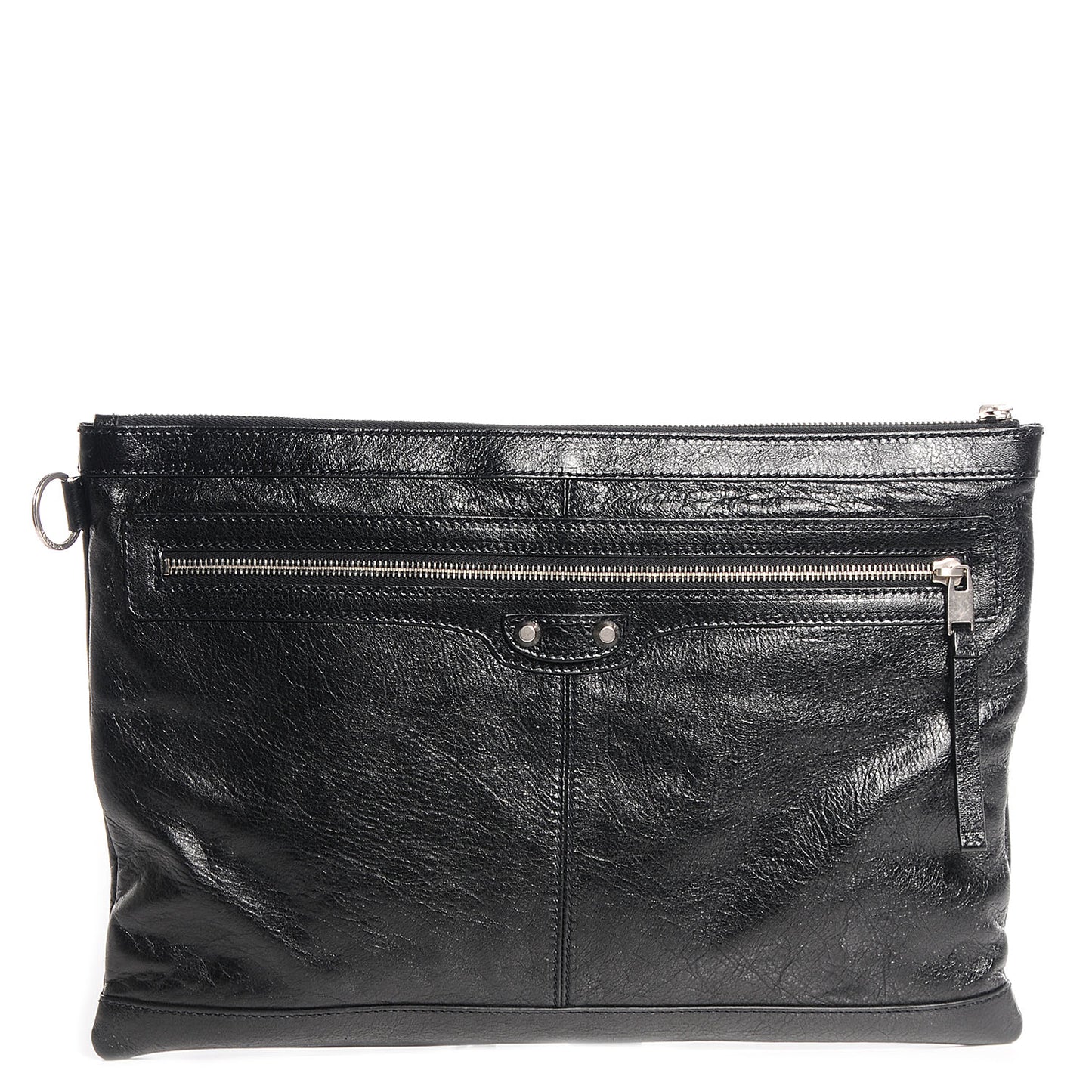 Agneau Arena Classic Hardware Large Clip Black