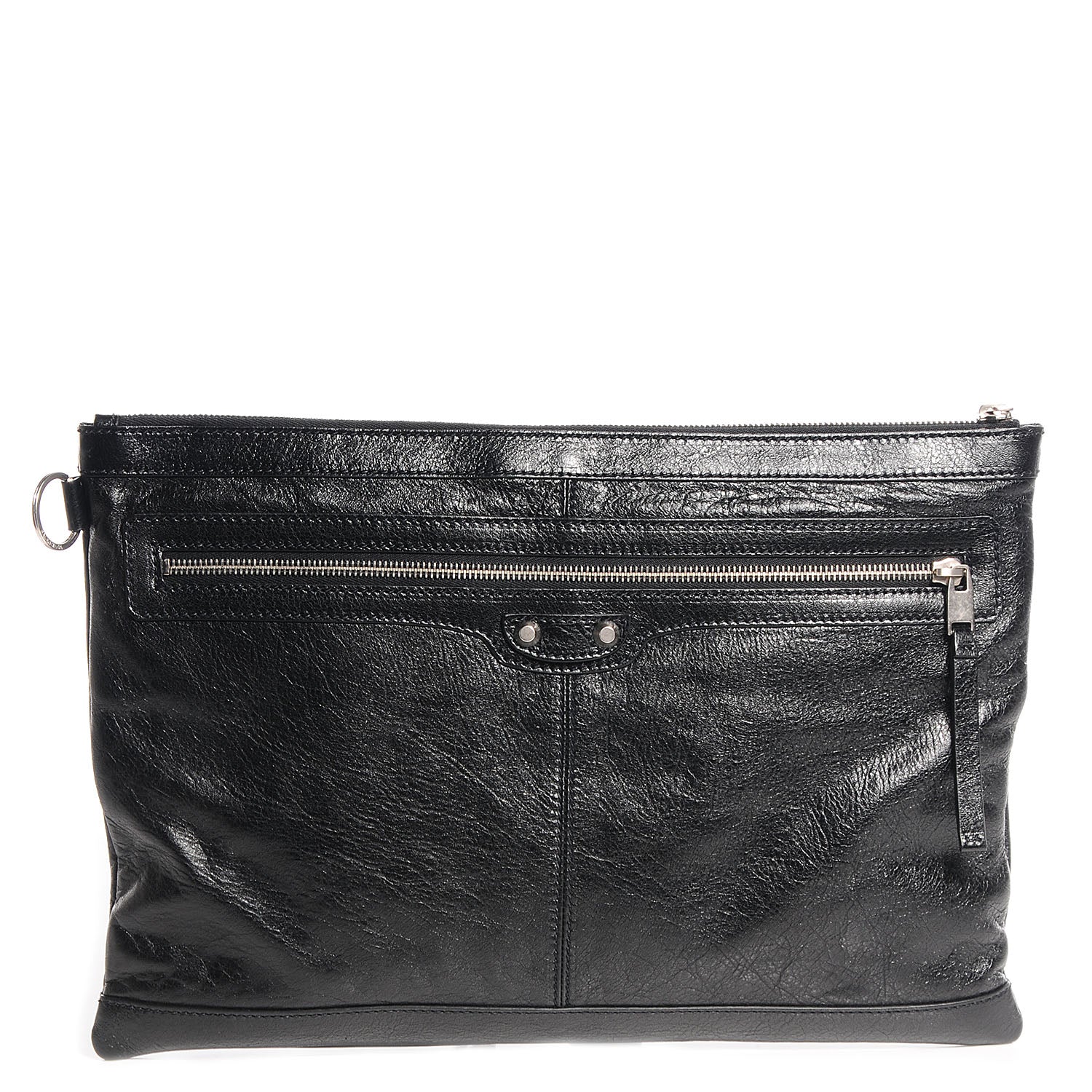 Balenciaga Agneau Arena Classic Hardware Large Clip Black 1 of 9