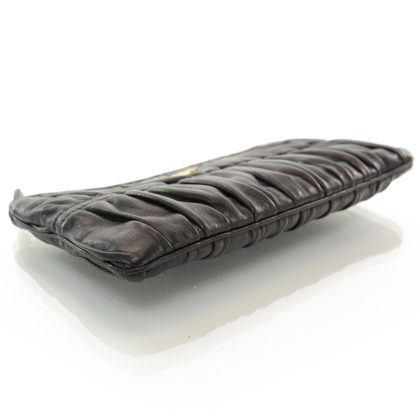 Nappa Gaufre Pouch Nero Black