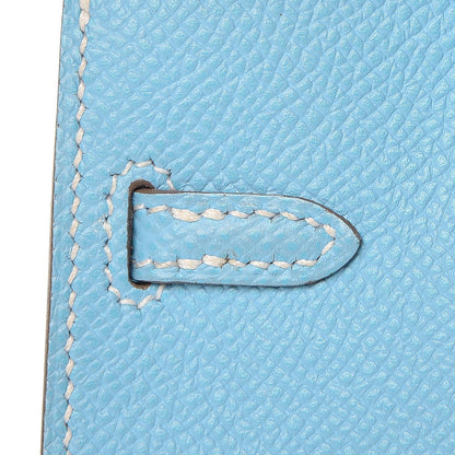 Hermes Epsom Micro Birkin 15 Celeste 11 of 29