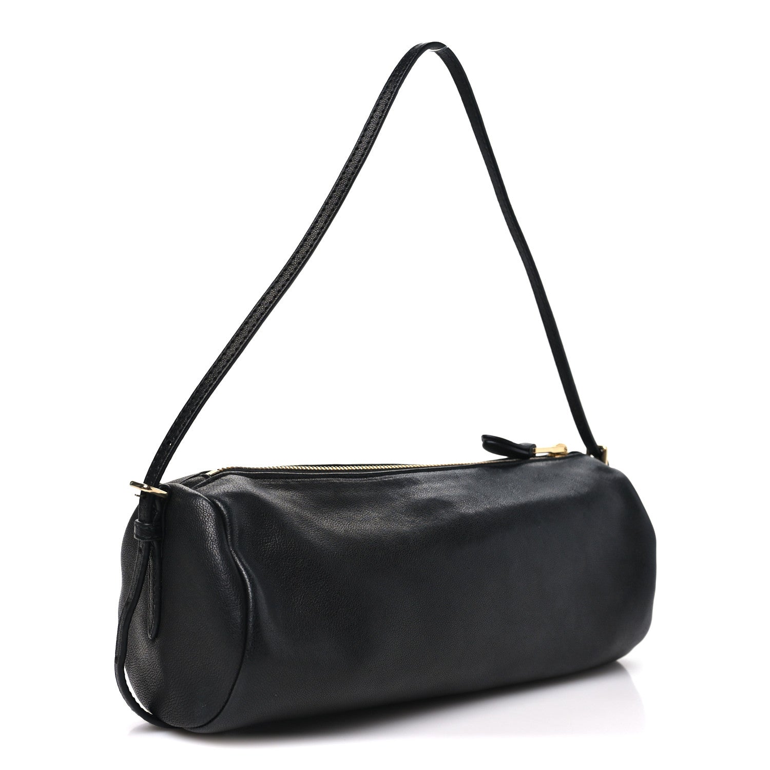 Miu Miu Nappa Aviator Mini Pouch Black 2 of 9