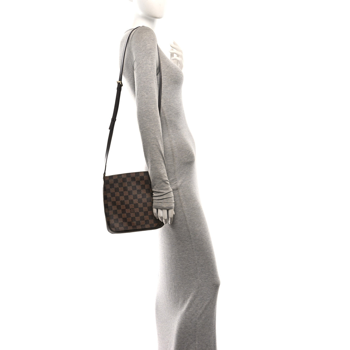 Louis Vuitton Damier Ebene Musette Salsa Long Strap 2 of 9