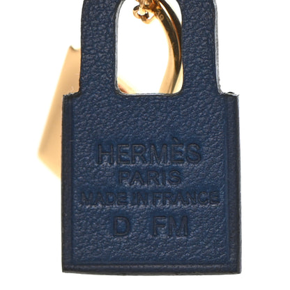 Hermes Swift Small O'Kelly Pendant Necklace Deep Blue 5 of 7