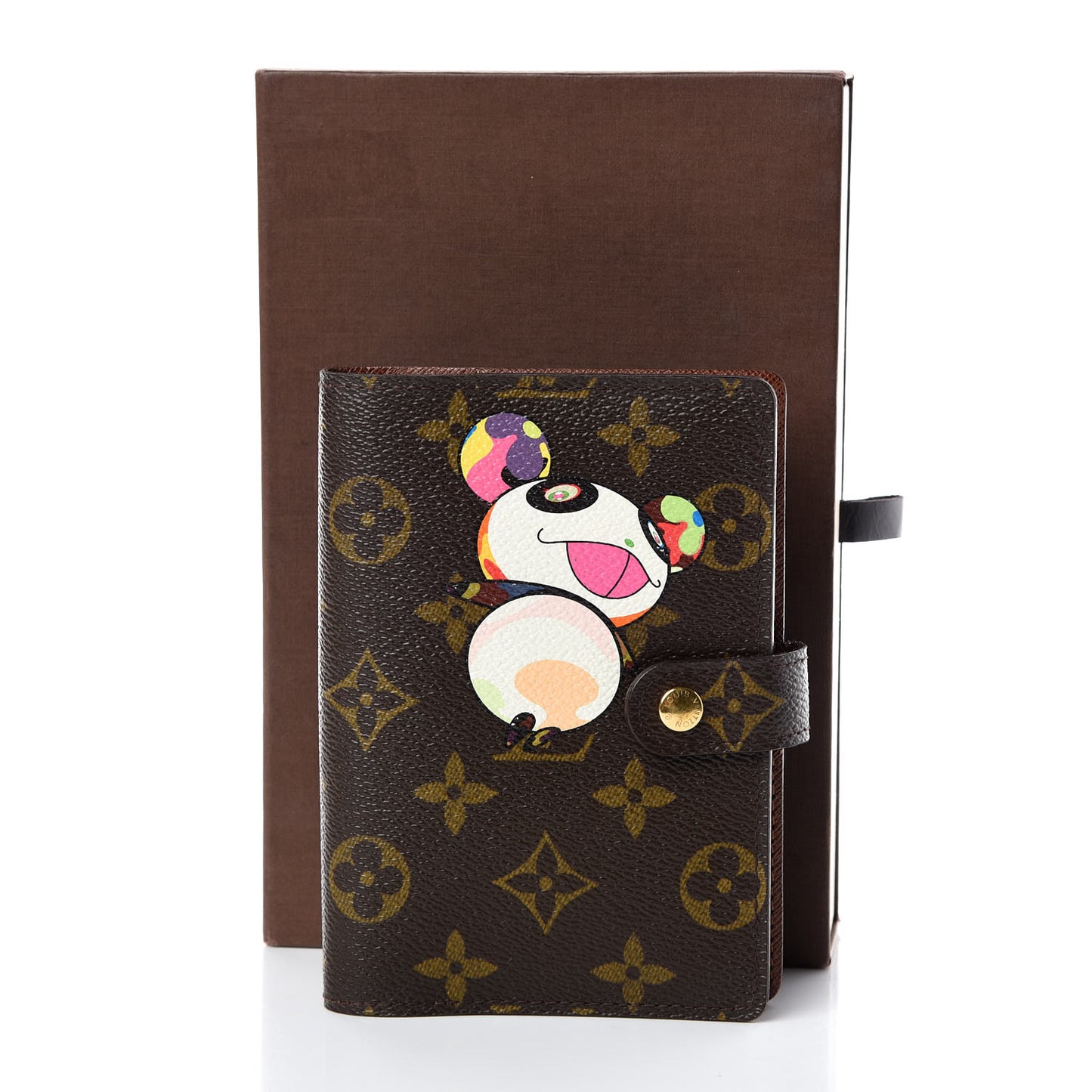 Monogram Panda Small Ring Agenda Cover