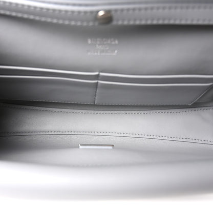 Balenciaga Smooth Calfskin Small Bel Air Clutch On Strap Cloud Grey 5 of 9