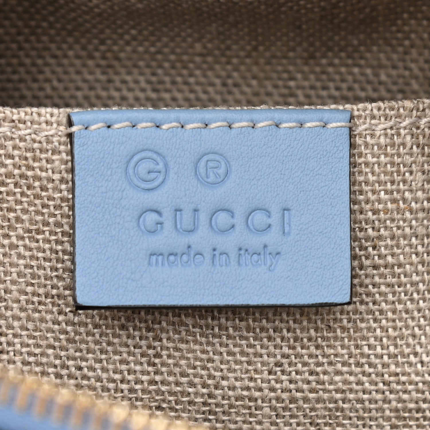 Gucci Microguccissima Mini Bree Messenger Bag Mineral Blue 6 of 9