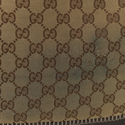 Gucci Monogram Large New Jackie Shoulder Bag Dark Brown 14 of 14
