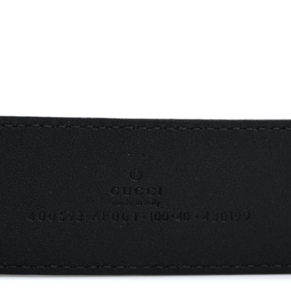 Gucci Calfskin Double G 40mm Belt 100 40 Black 4 of 8