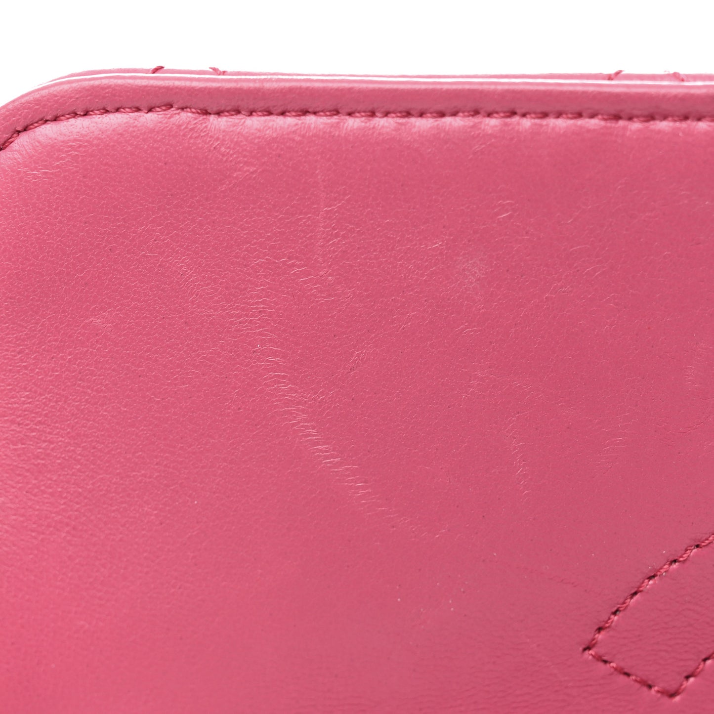 Lambskin Quilted Small Trendy CC Flap Dual Handle Bag Pink