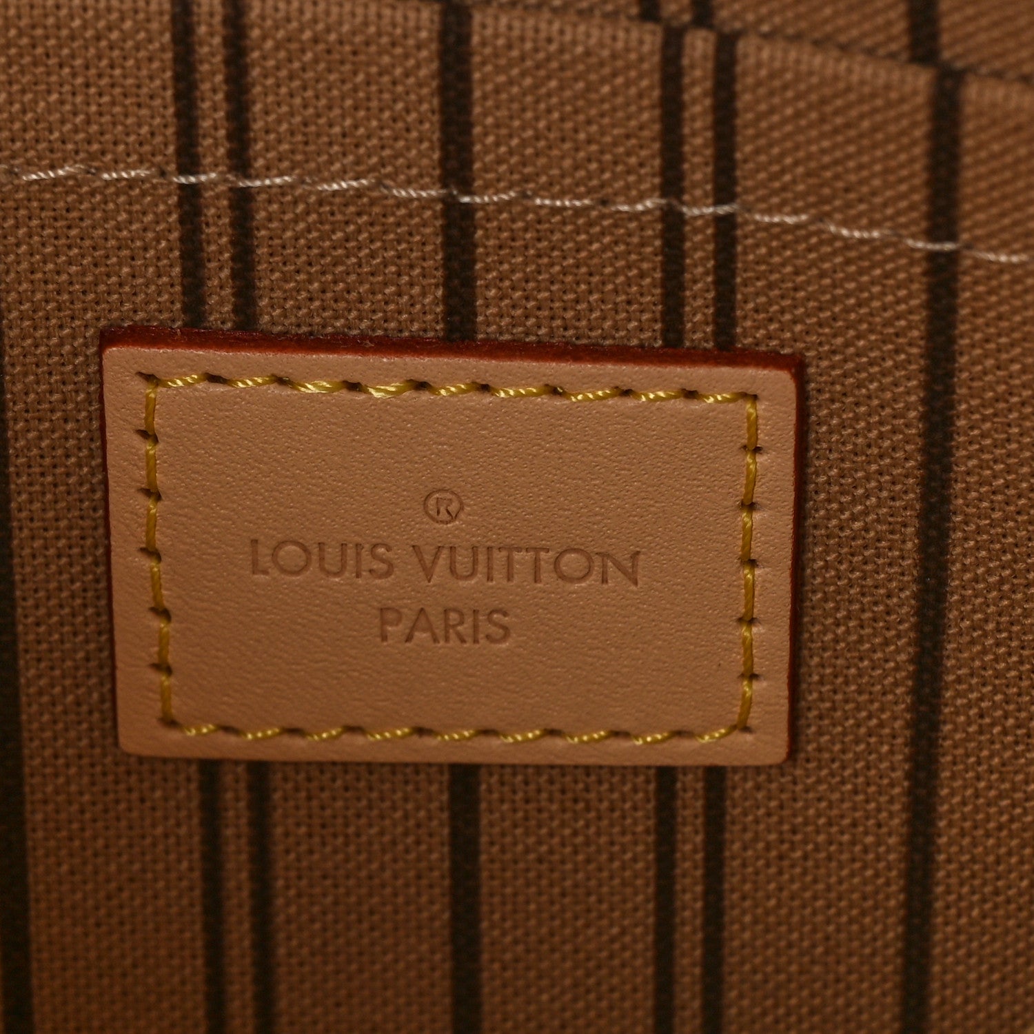 Louis Vuitton Monogram Neverfull MM GM Pochette 6 of 8