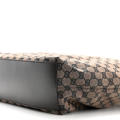 Gucci Monogram Large Tote Dark Brown 10 of 12