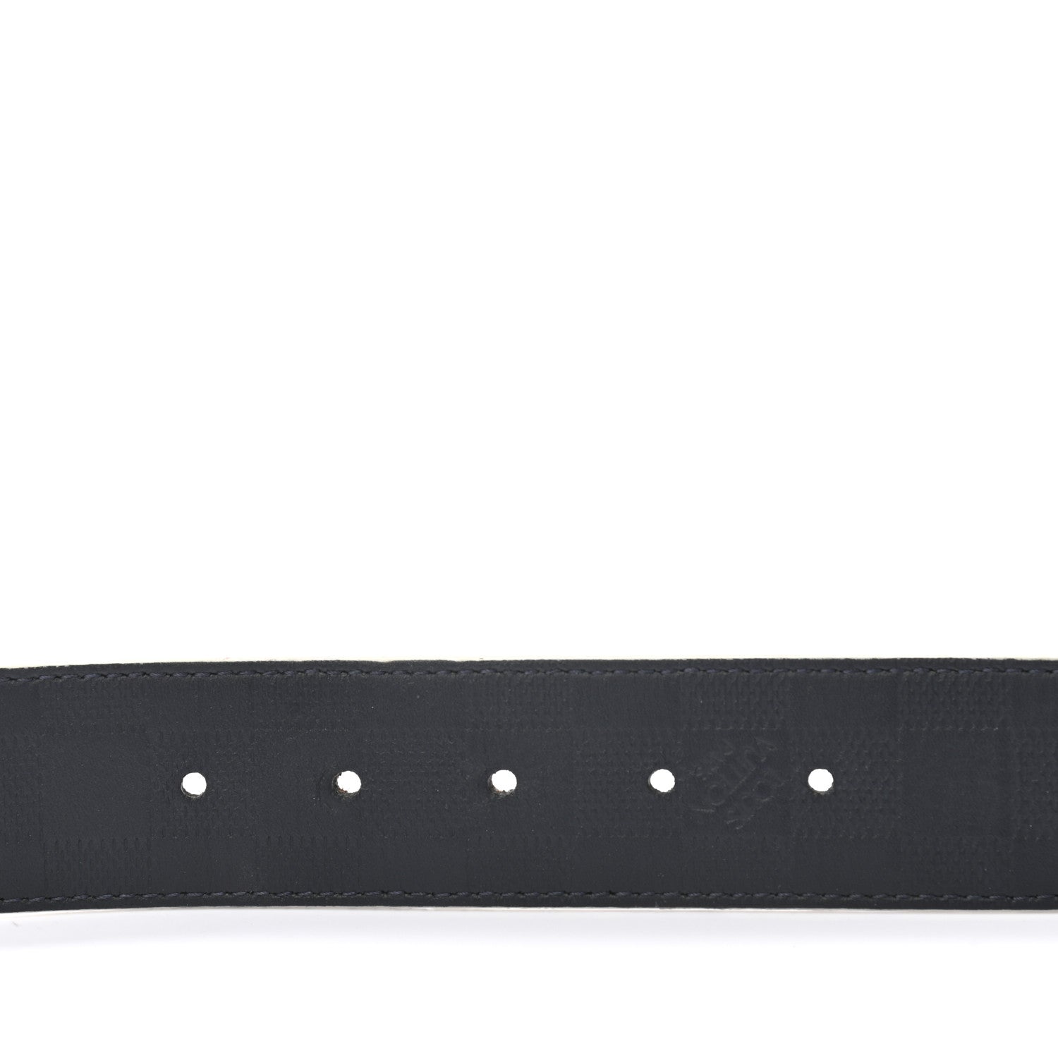 Louis Vuitton Damier Cobalt Calfskin 40mm LV Initiales Reversible Belt 95 38 3 of 7