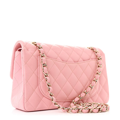 Chanel Caviar Quilted Small Double Flap Pink 3 of 11