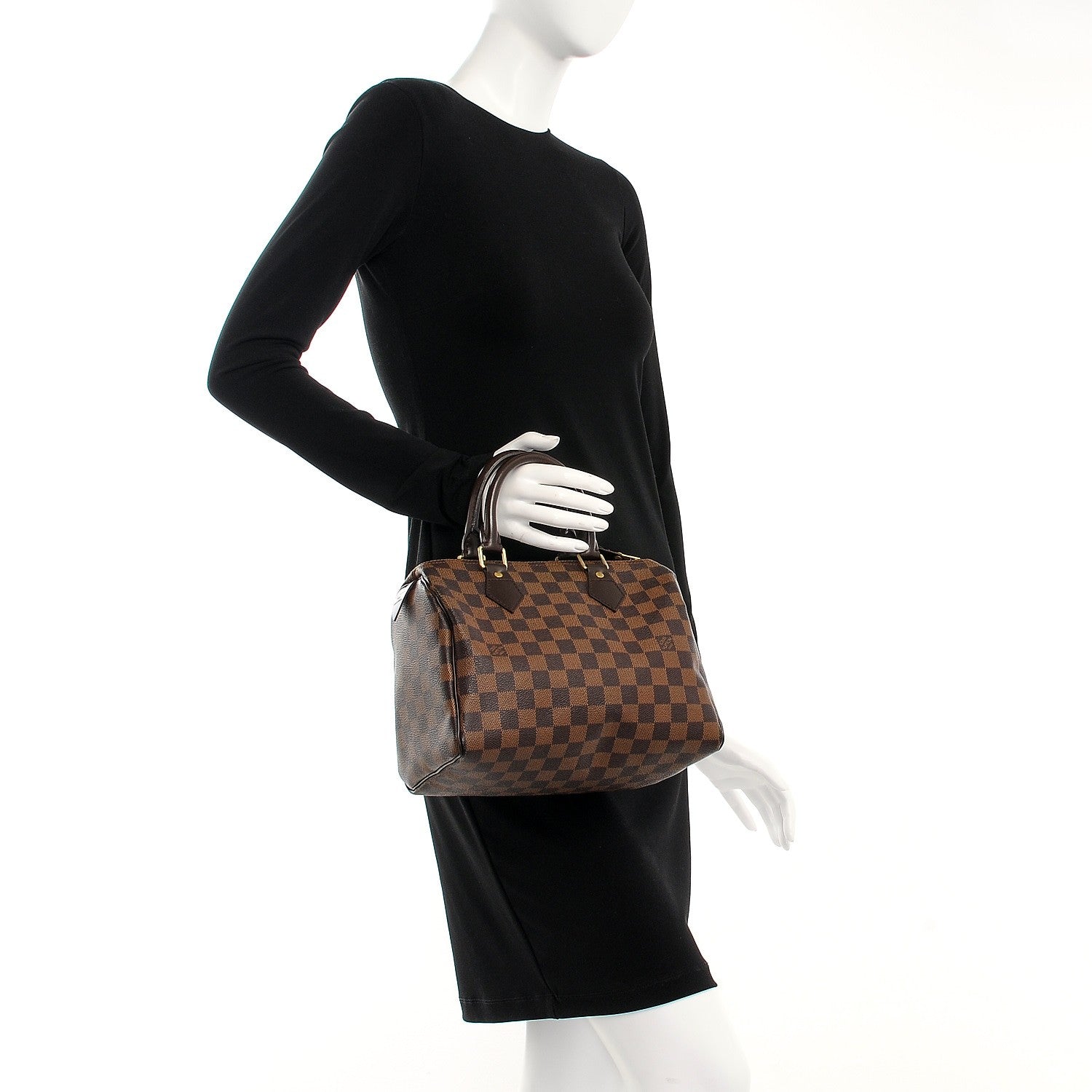 Louis Vuitton Damier Ebene Speedy 25 2 of 13