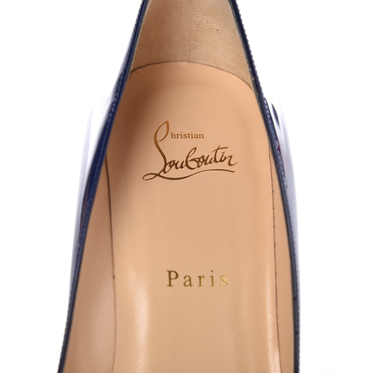 Patent Pigalle Follies 85 Pumps 38.5 China Blue