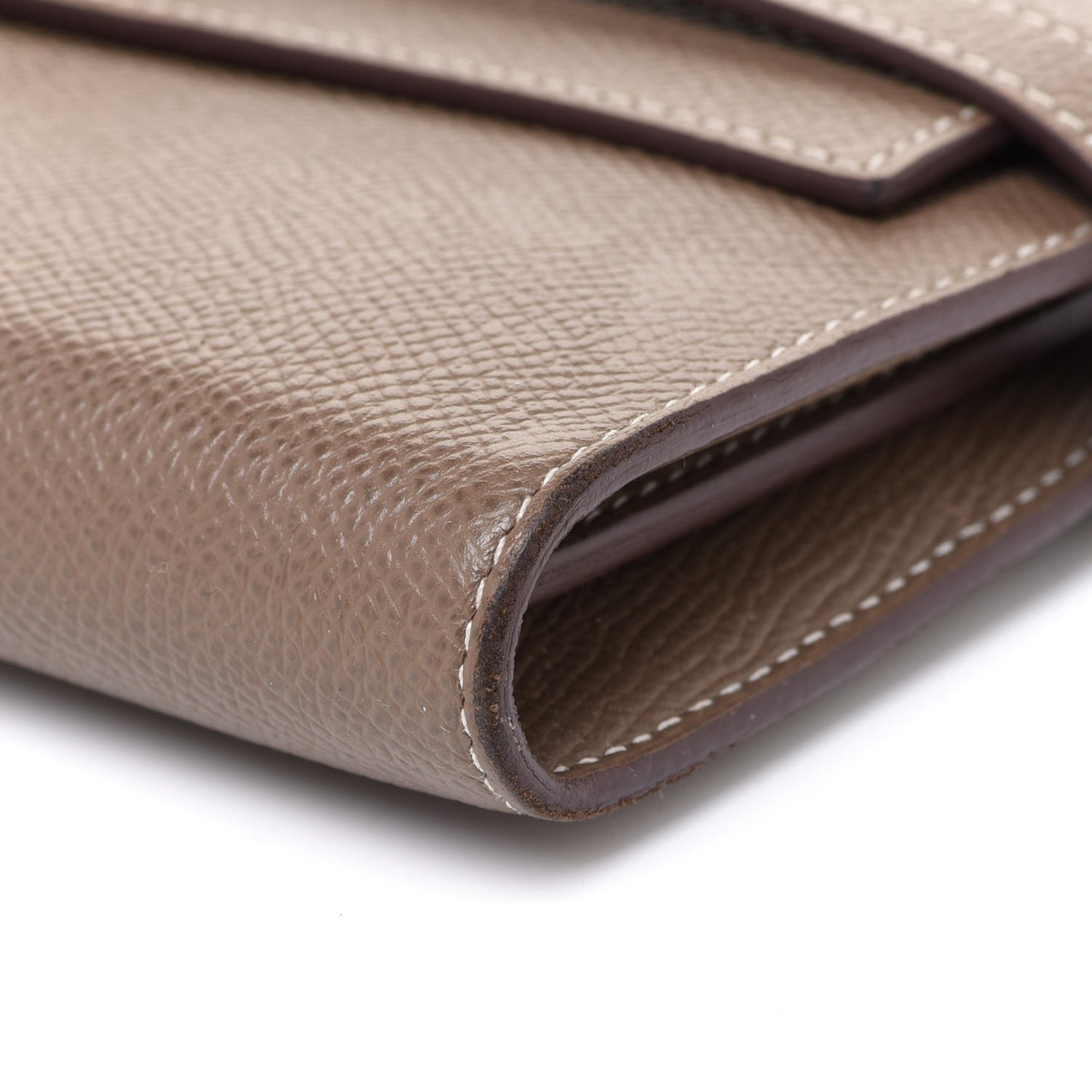 Epsom Kelly Longue Wallet Etoupe