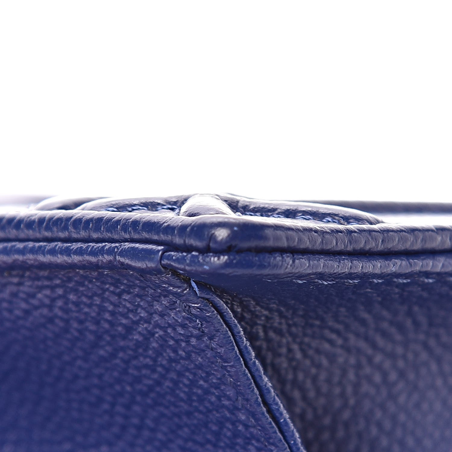 Christian Dior Grained Calfskin Small Diorama Flap Bag Bleu De Minuit 12 of 13