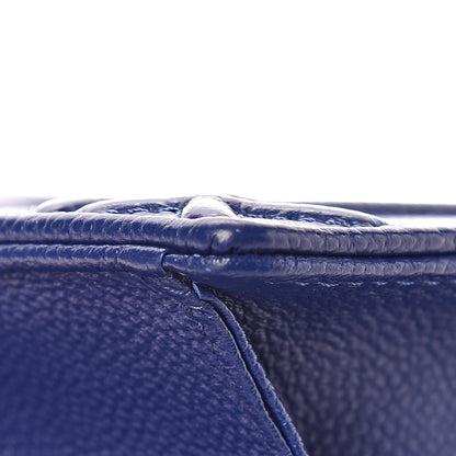 Christian Dior Grained Calfskin Small Diorama Flap Bag Bleu De Minuit 12 of 13