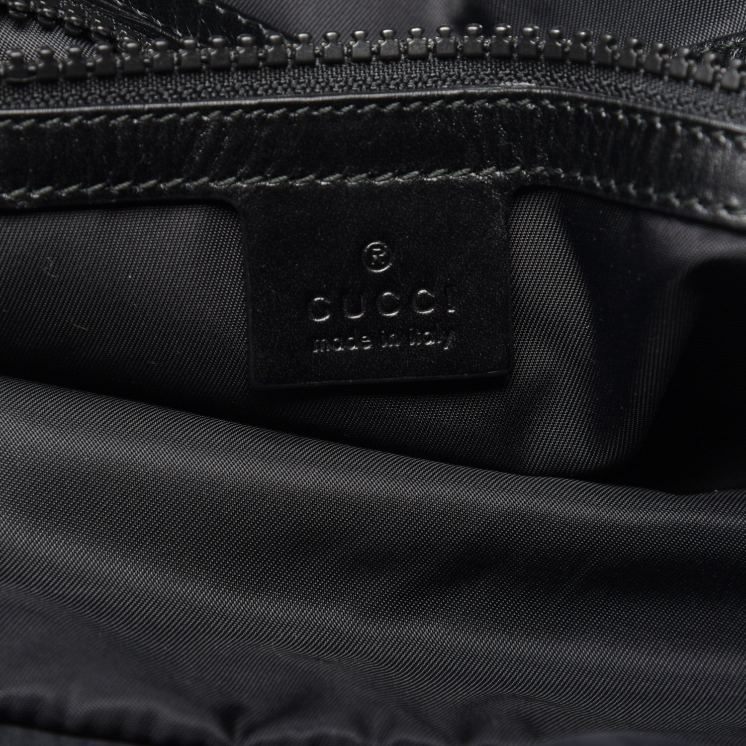 Gucci Techno Canvas Web Drawstring Backpack Black 7 of 12