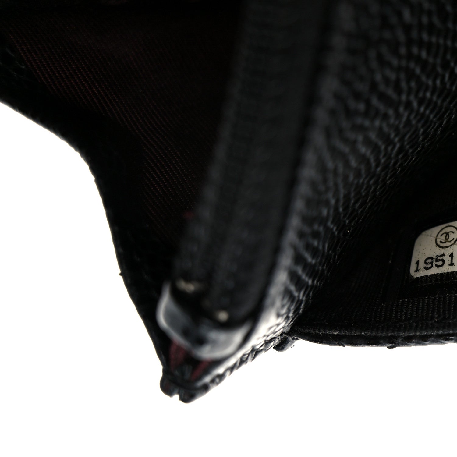 Chanel Caviar Quilted Wallet on Chain WOC Black 8 of 12