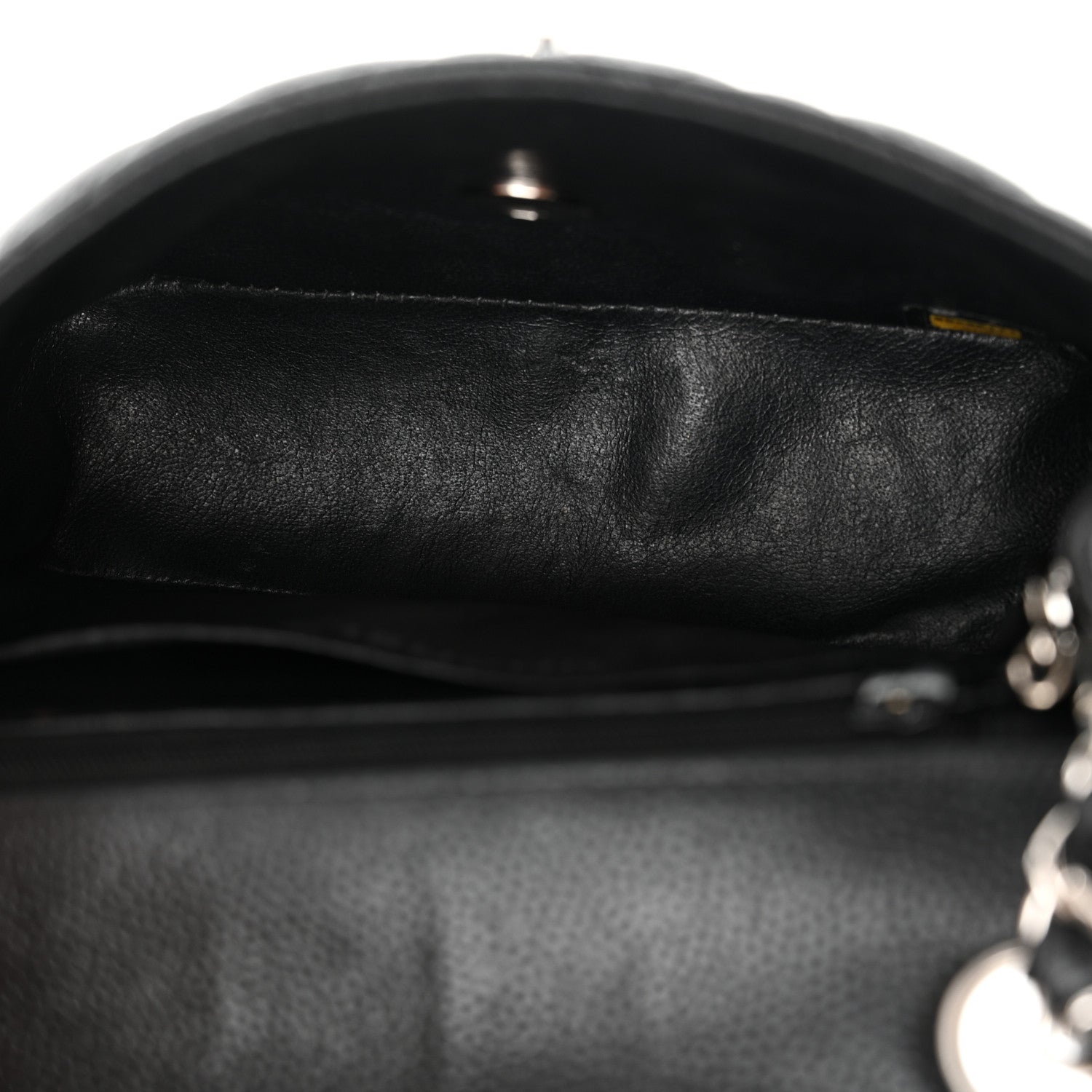 Chanel Caviar Quilted Mini Square Flap Black 5 of 14