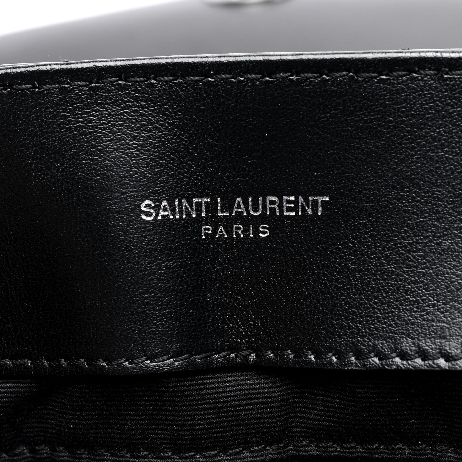Saint Laurent Calfskin Y Quilted Monogram Large Loulou Chain Satchel Black 6 of 10