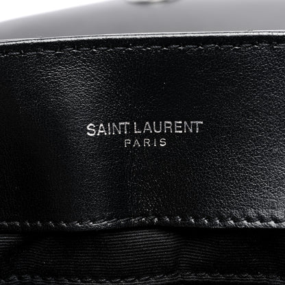 Saint Laurent Calfskin Y Quilted Monogram Large Loulou Chain Satchel Black 6 of 10