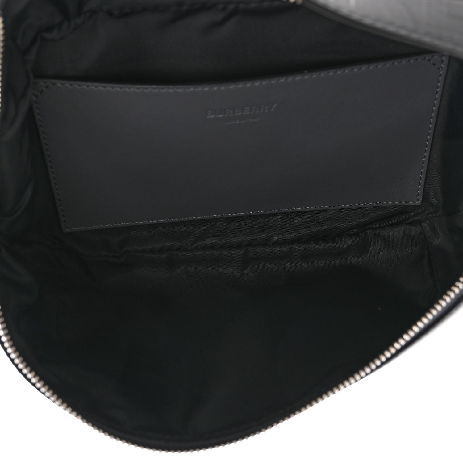 Burberry Calfskin Horseferry Print Medium Sonny Bum Bag Dark Ash Grey 5 of 10