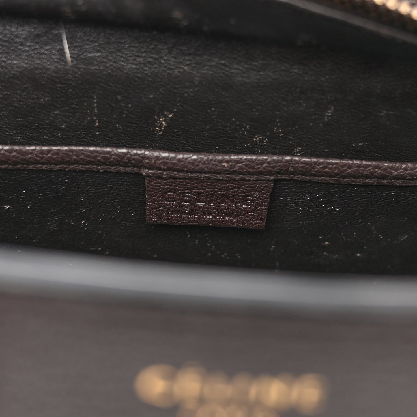 Goatskin Nano Luggage Dark Taupe